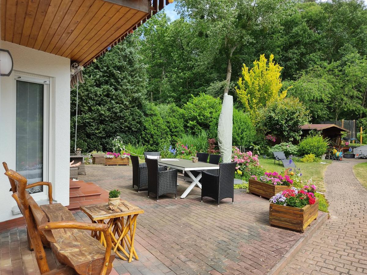 Grosszuegige Ferienwohnung Am Waldesrand Im Seenland Lauta Экстерьер фото